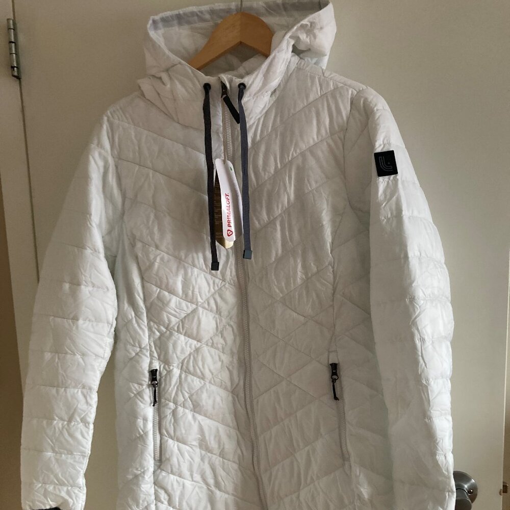 Women's Lole Weightless Down Jacket - Luxe White - Size XL- NWT